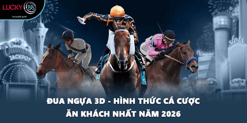 Đua Ngựa 3D - Hình Thức Cá Cược Ăn Khách Nhất Năm 2026